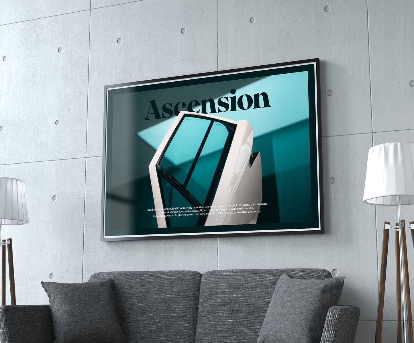 ASCENSION - CAR POSTER