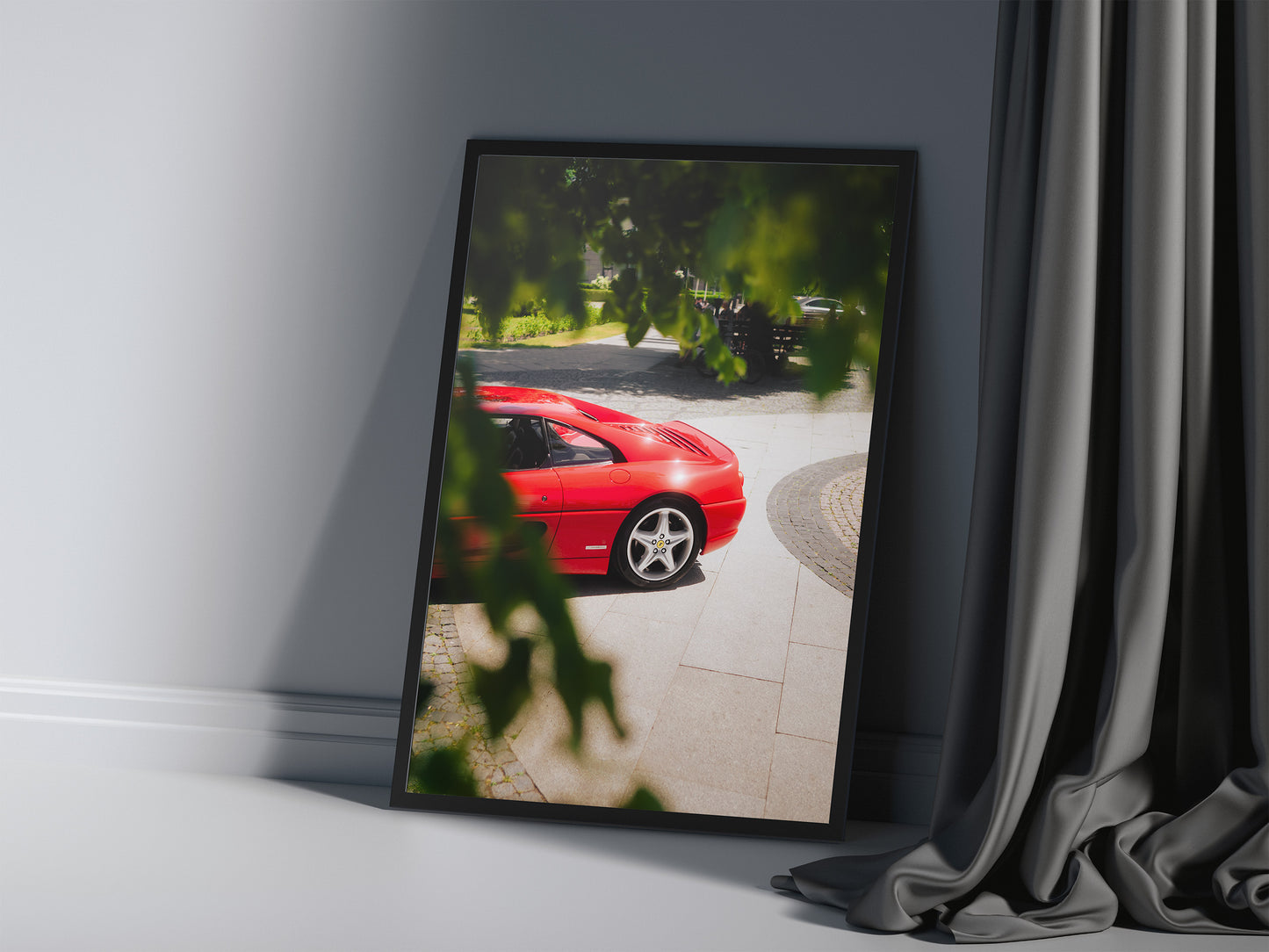 RED SUPERCAR - PHOTO PRINT