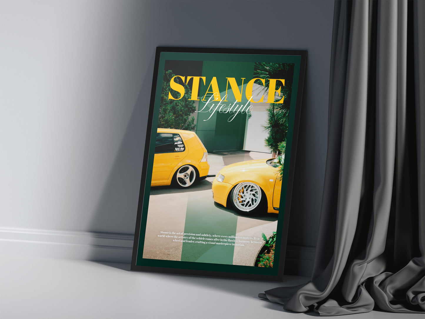 STANCE LIFESTYLE - CAR POSTER
